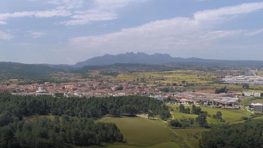 Vista general de Sant Fruitós de Bages