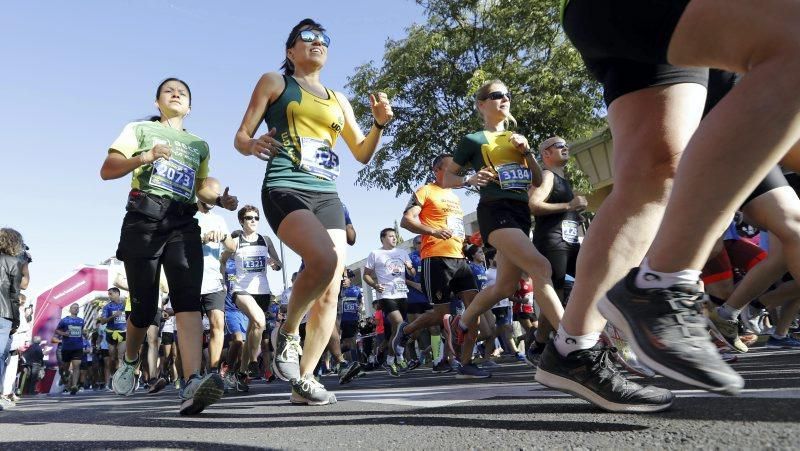 Imágenes de la VII Carrera Popular 10K Bomberos Zaragoza.