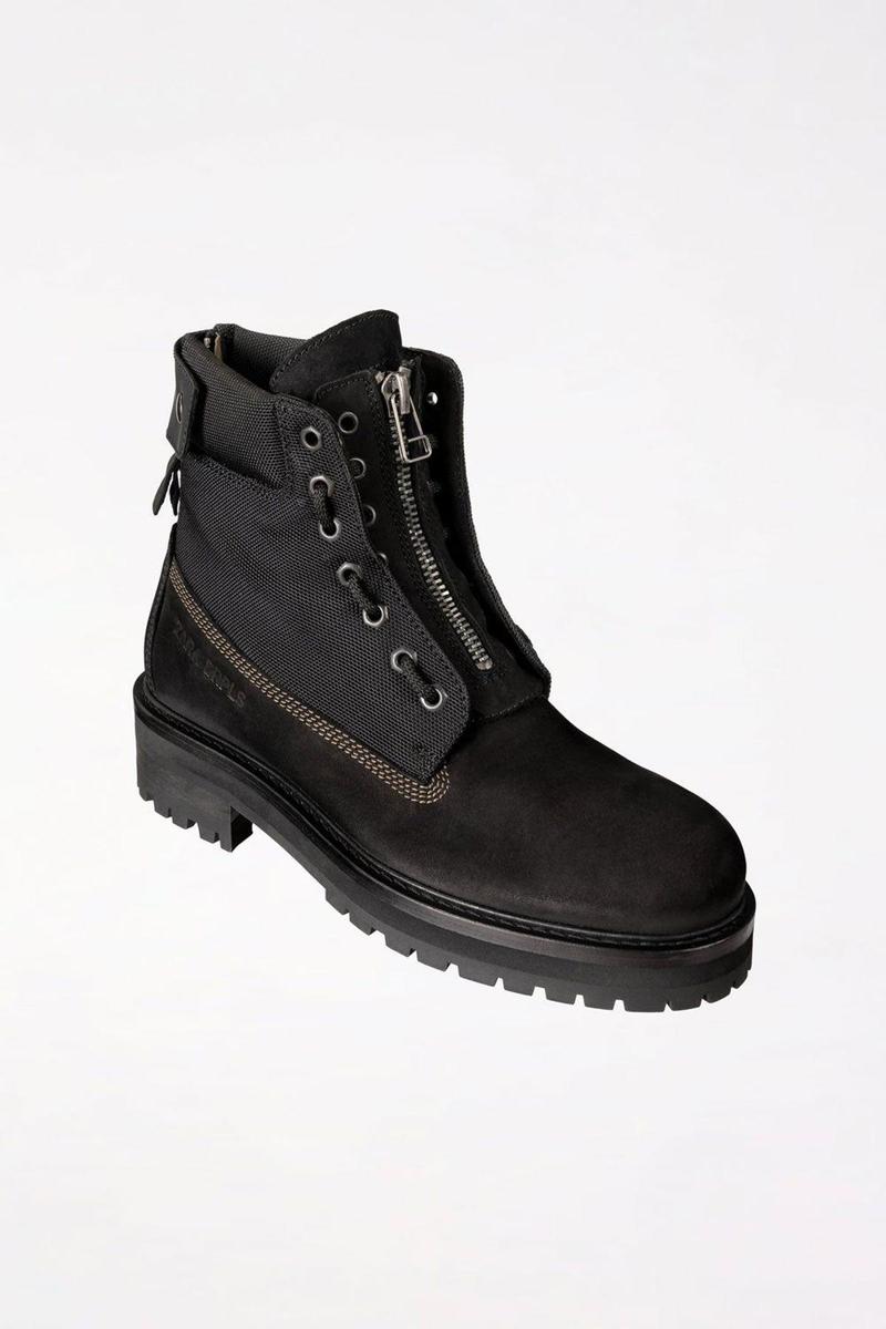 Botas militares de Zara SRPLS. (Precio: 89,95 euros)