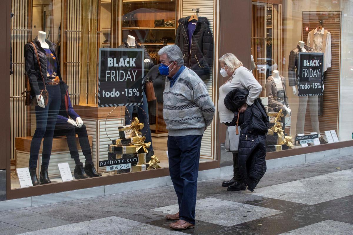 Tiendas con descuentos del 'Black Friday'.