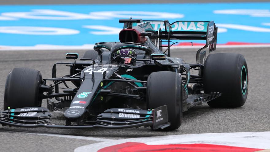 Hamilton también domina el segundo libre de Bahrein