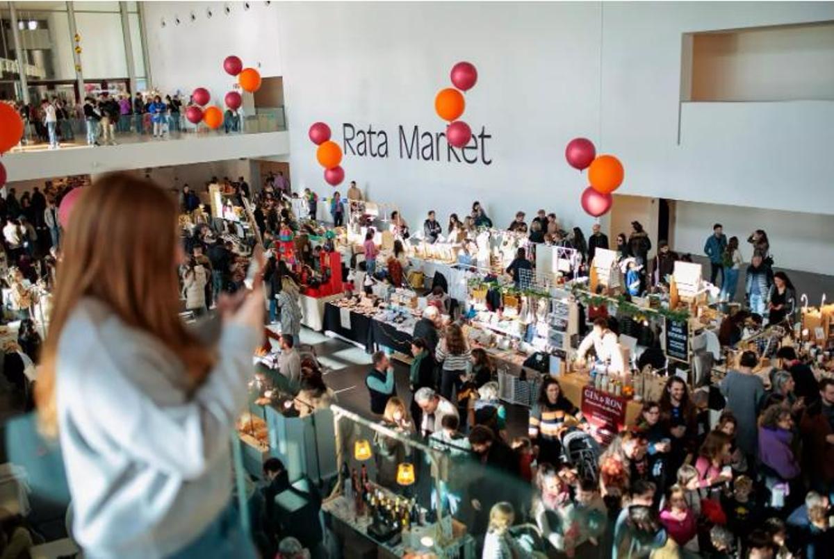 El Rata Market en el Palacio de Congresos de Palma siempre atrae a mucho público.