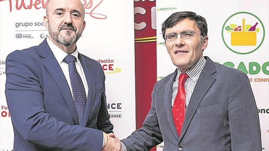 Fundación ONCE y Mercadona se unen por la integración