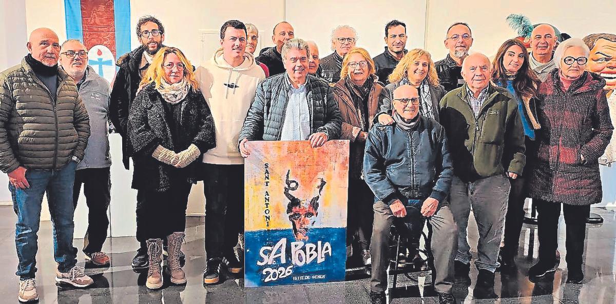 Presentació del Cartell de Sant Antoni 2026. Presentació del Cartell de Sant Antoni 2026.