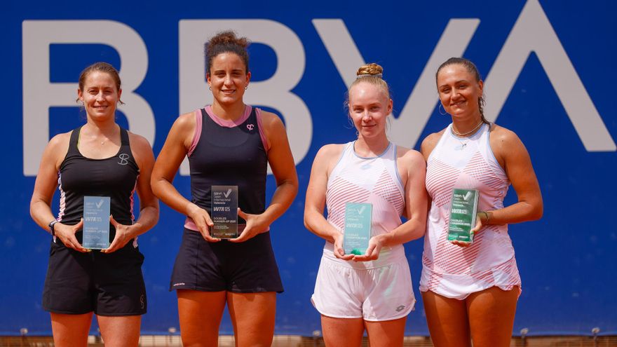 Las mejores imágenes de la final de dobles del BBVA Open Internacional de Valencia
