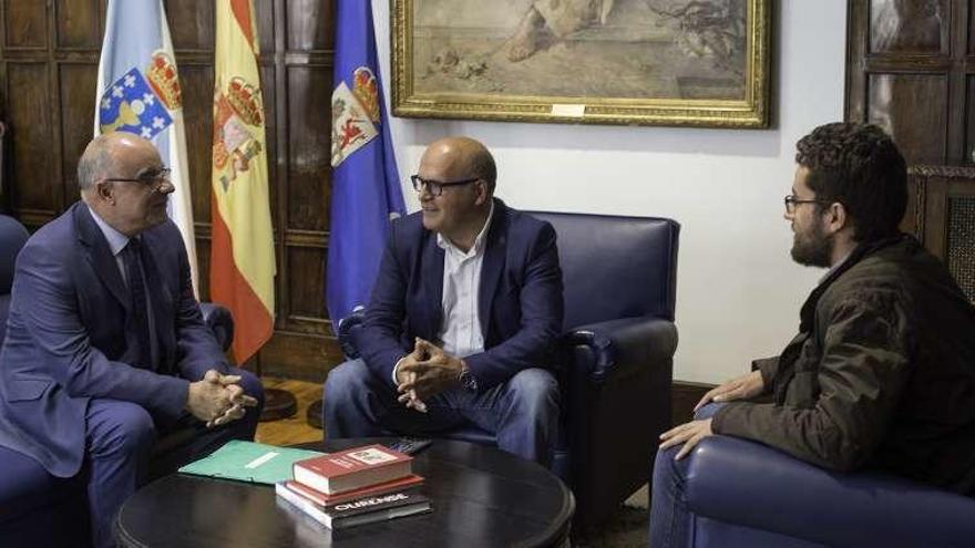 José Luis Díaz-Barrero, José Manuel Baltar y Óscar Rivero. // FdV