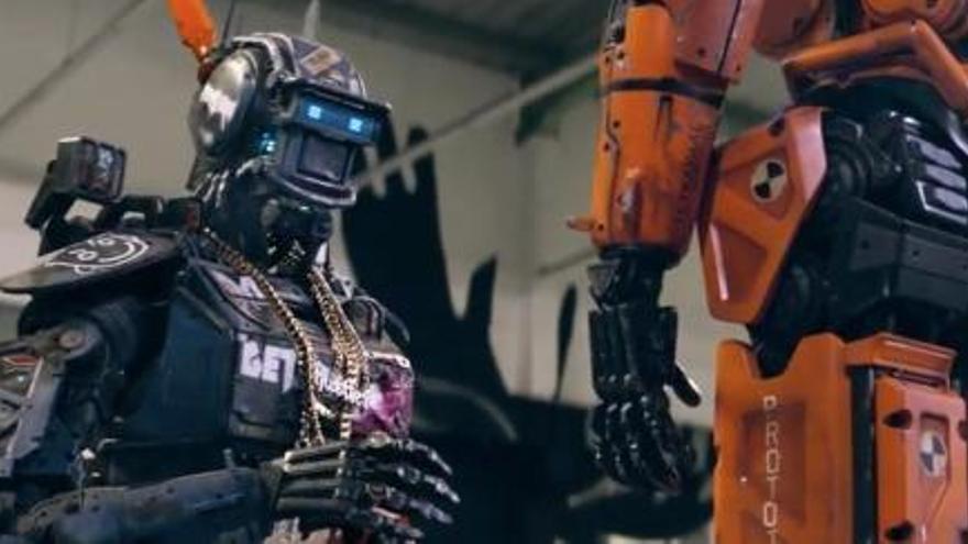 Un fotograma de &#039;Chappie&#039;