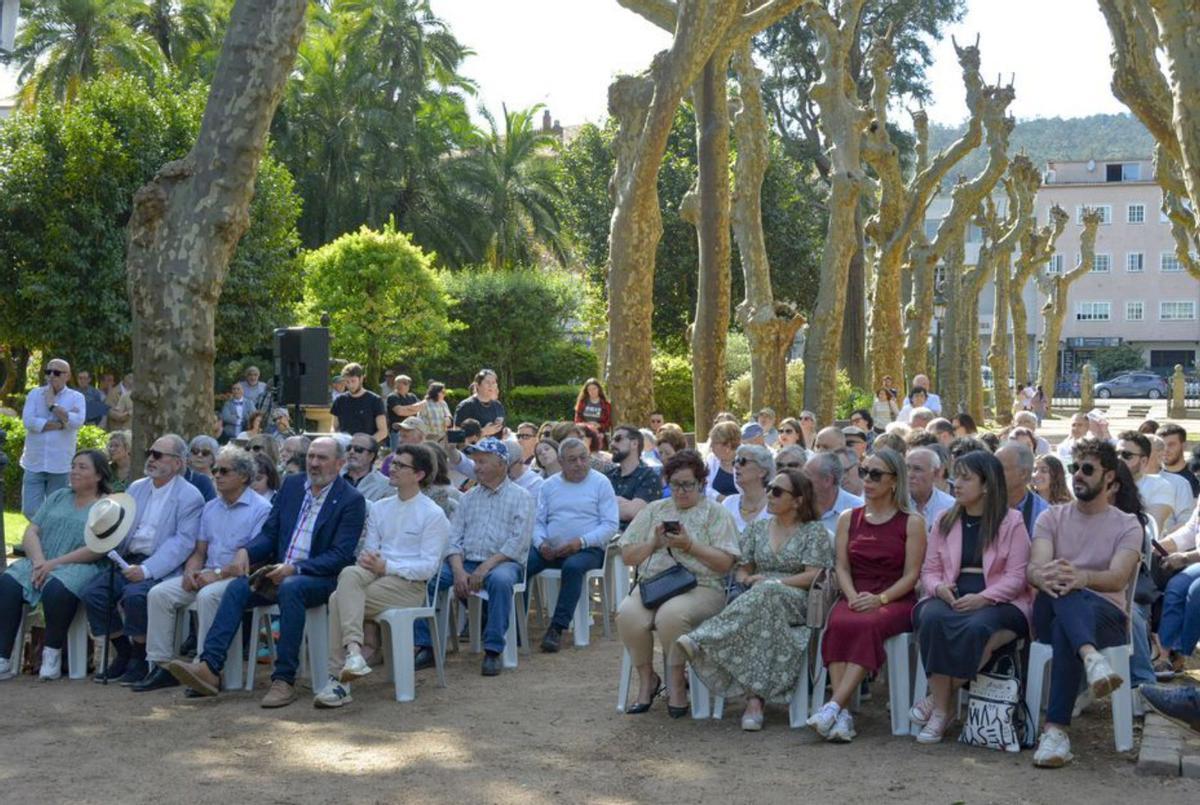 El público asistente al Día de la Memoria Democrática / concello