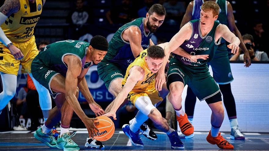 Txus Vidorreta hace balance del partido en la final de la Basketball Champions League