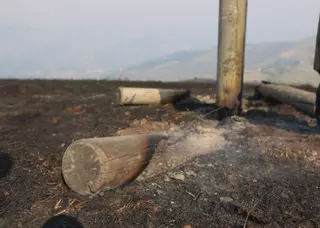 El riesgo por incendios se mantendrá hoy