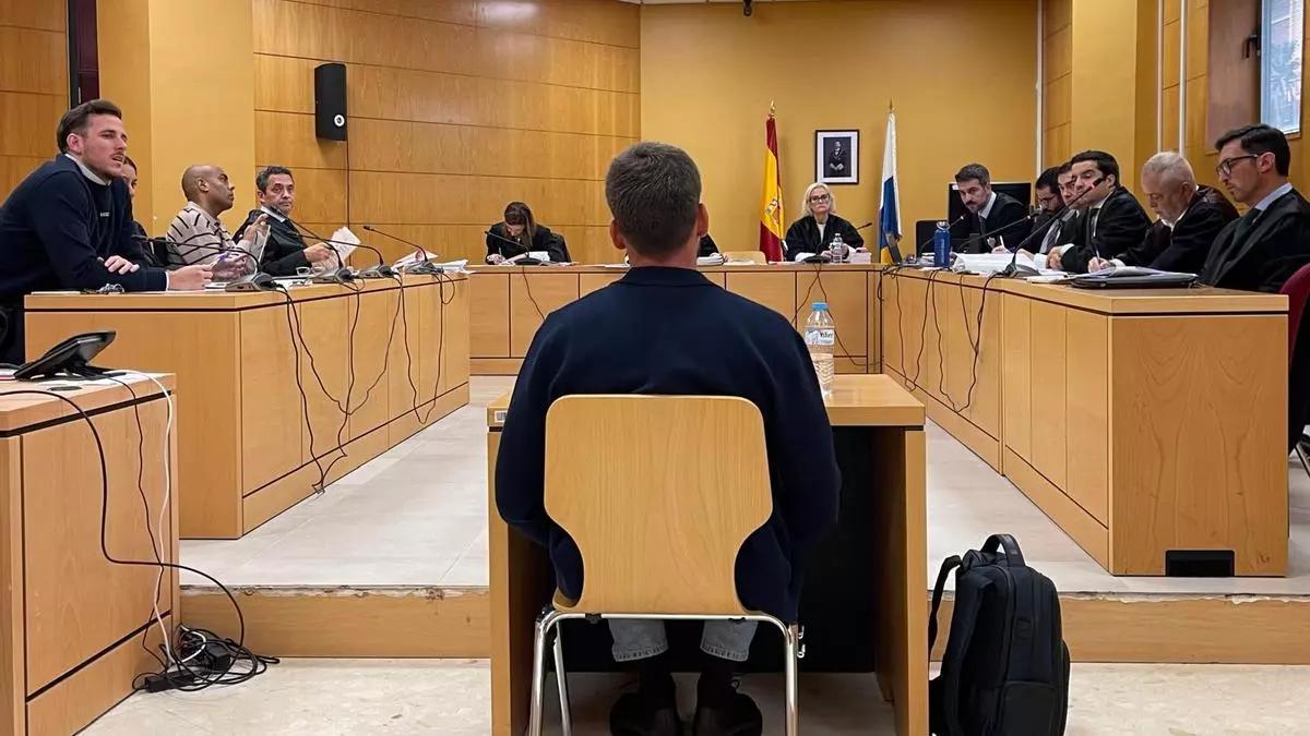 Una de las sesiones del juicio por la estafa piramidal de Tradex en Tenerife.