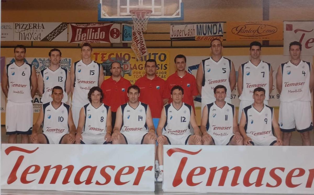 Componentes del Temaser Montilla de la temporada 2004-2005.