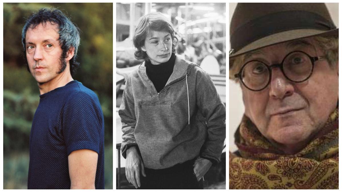 Carlos Pardo, Mary Oliver y Luis Antonio de Villena.