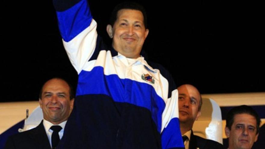Chávez, de vuelta en Venezuela