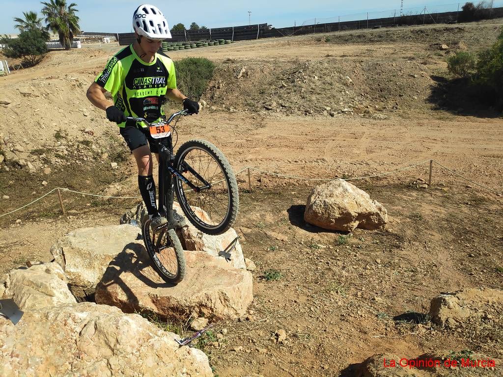 Copa de España de trialbici en el Circuito de Cartagena