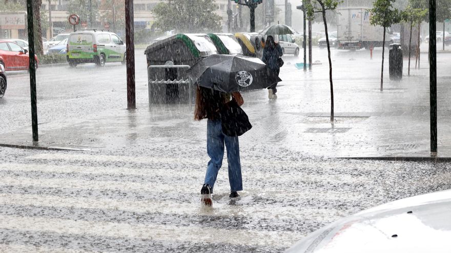 La llegada de la DANA a la Región de Murcia dejará lluvias de hasta 150 litros por metro cuadrado