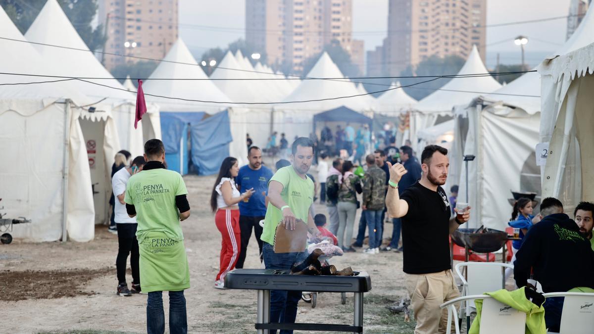 La Acampada de Peñas de Benidorm.