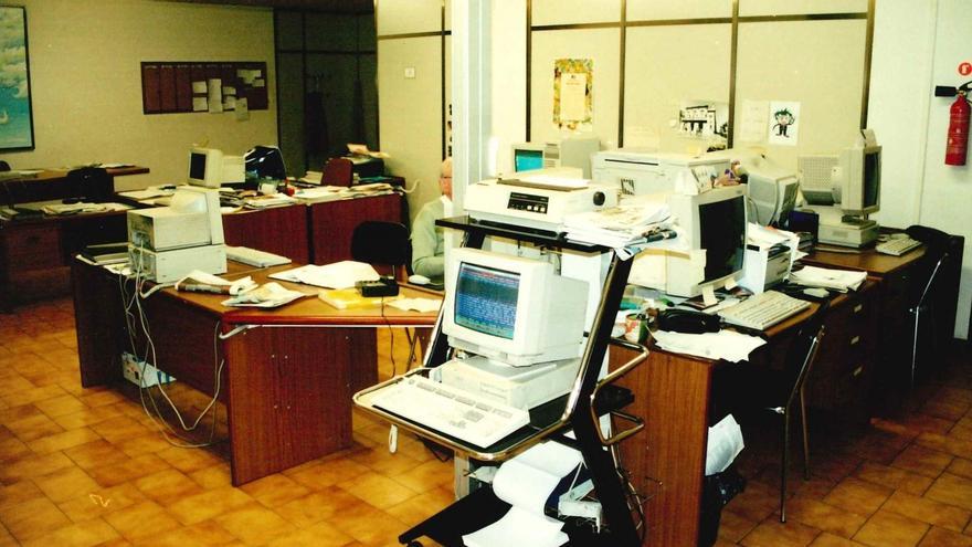 La redacció d'EMPORDÀ quan es va crear la versió digital del mitjà.