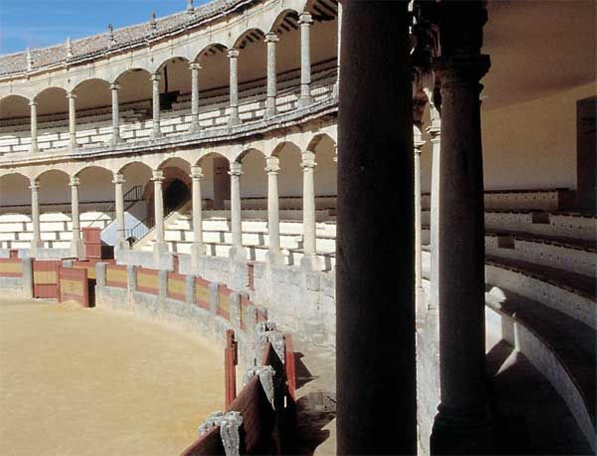 La plaza de toros de Ronda (Málaga) es una de la más antiguas del mundo, y, para muchos, cuna de l