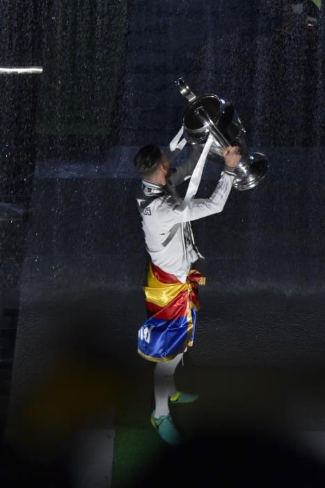 El Madrid celebra la ''Undécima'' en el Bernabéu