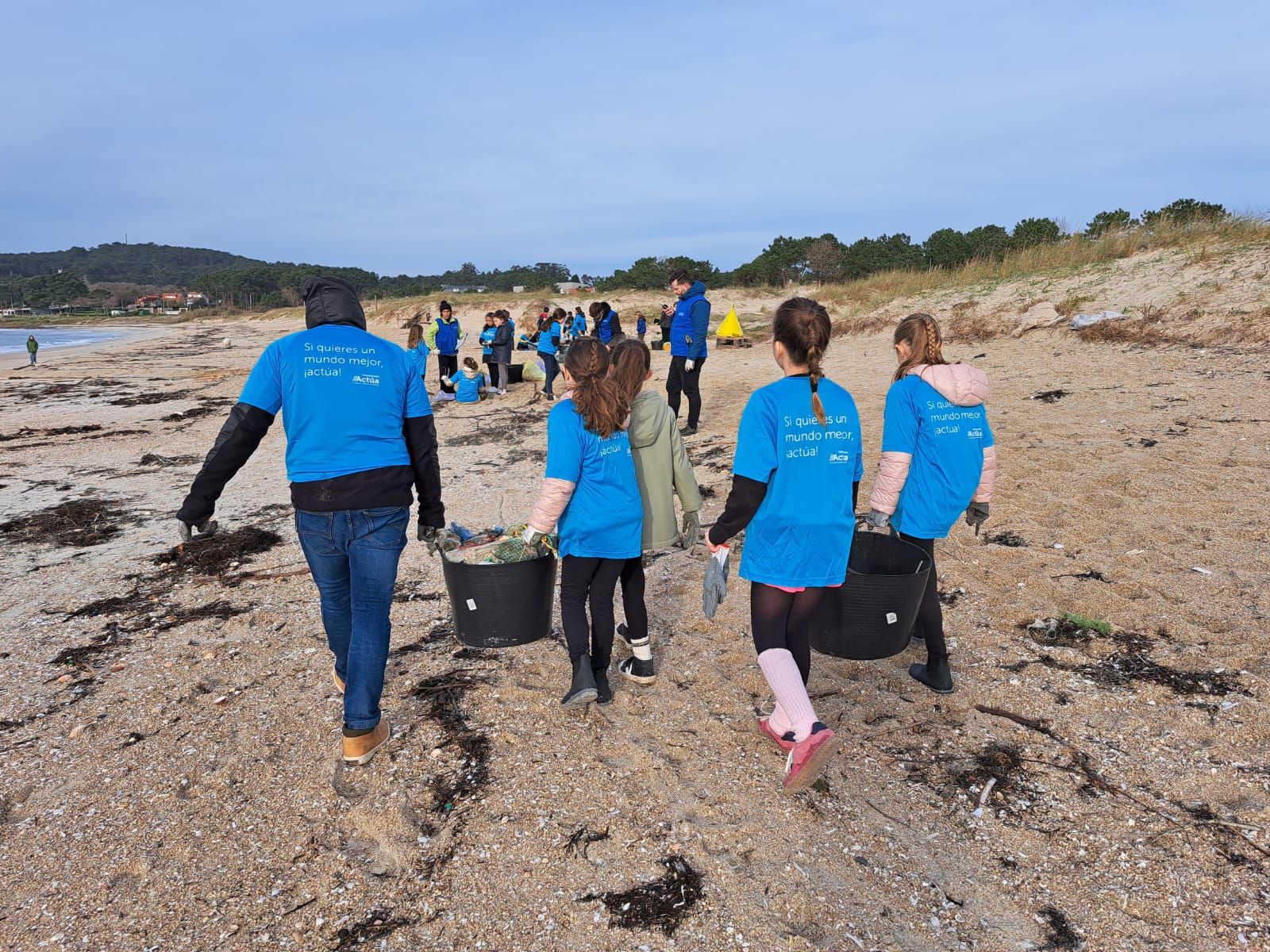 Así conmemoró la Obra Social de Abanca el Día Internacional del Voluntariado, en O Grove.