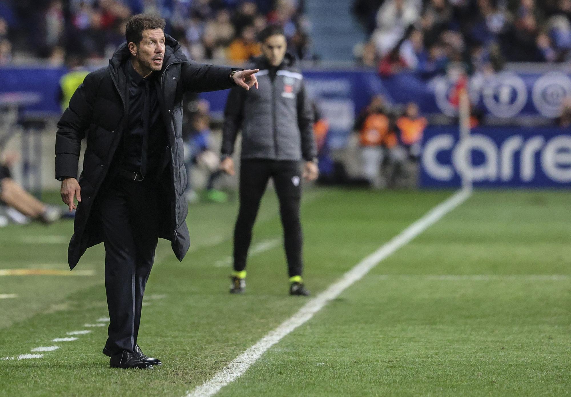 En imágenes: así fue el duelo copero entre el Real Oviedo y el Atlético de Madrid