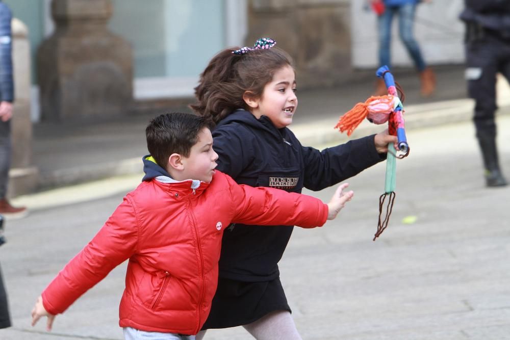 Los niños y las niñas participantes.