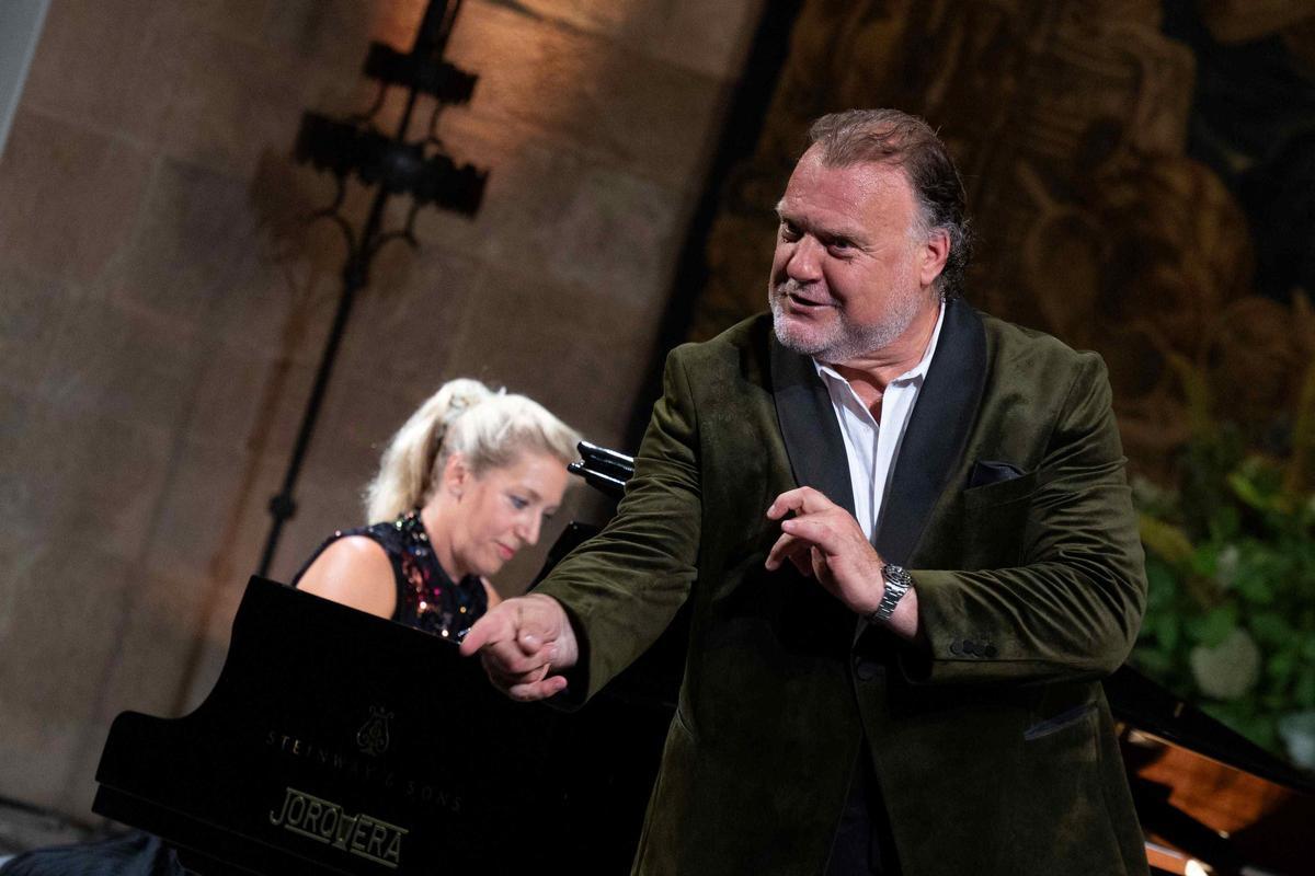 Les imatges de Bryn Terfel al Festival de Peralada