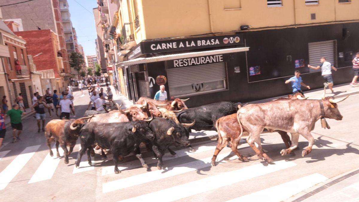 Video de la grave cogida en el encierro de las fiestas de Sant Pere en el Grau de Castelló