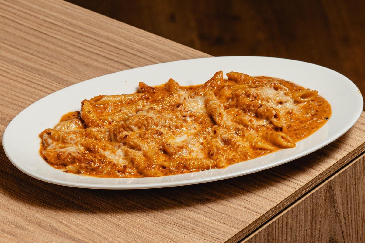 Los macarrones de Casa Bela.