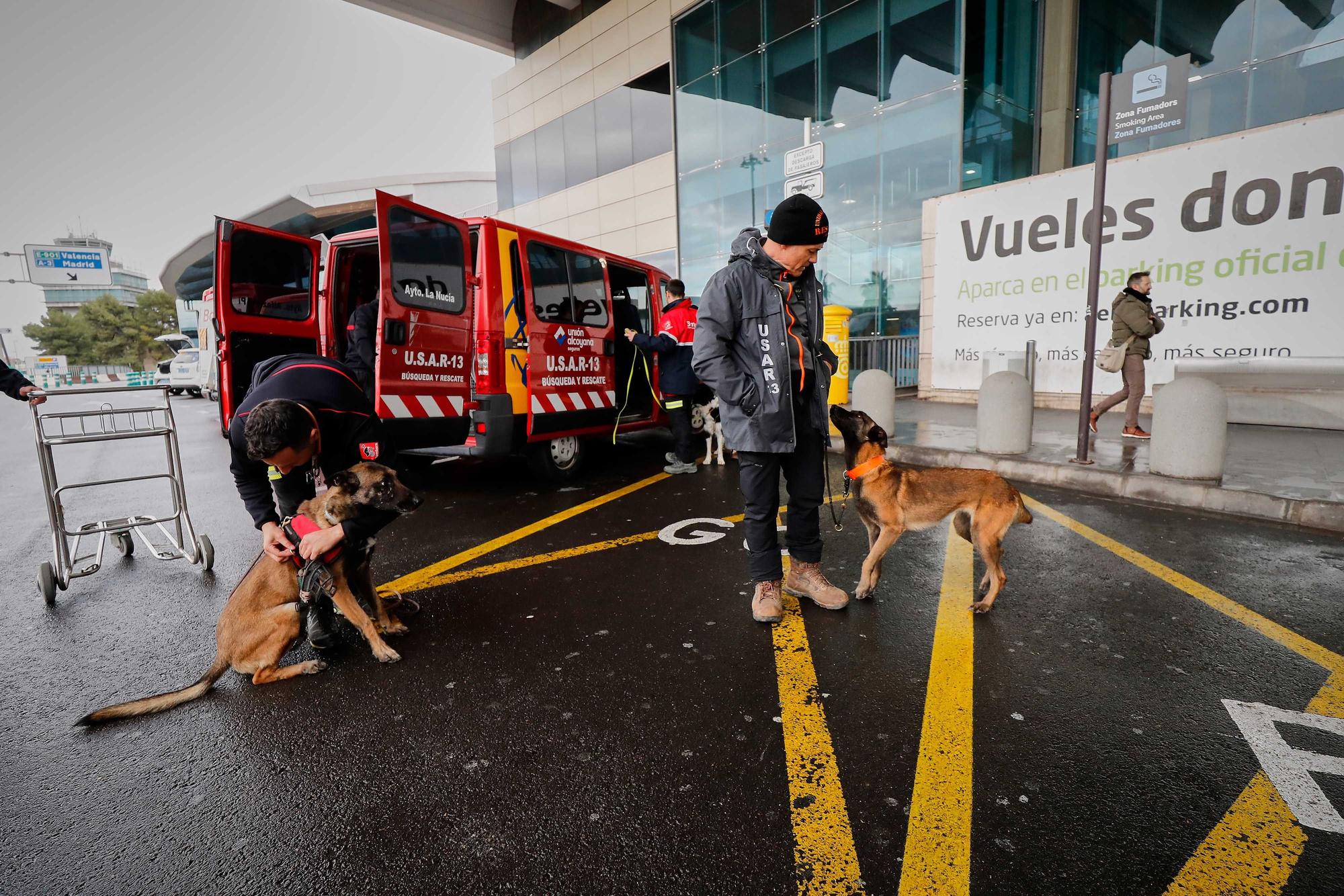 Nueve bomberos de Alicante viajan a Turquía para Ayudar en las tareas de rescate