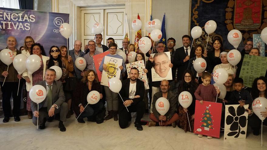 Presentación del calendario solidario de APSA 2024