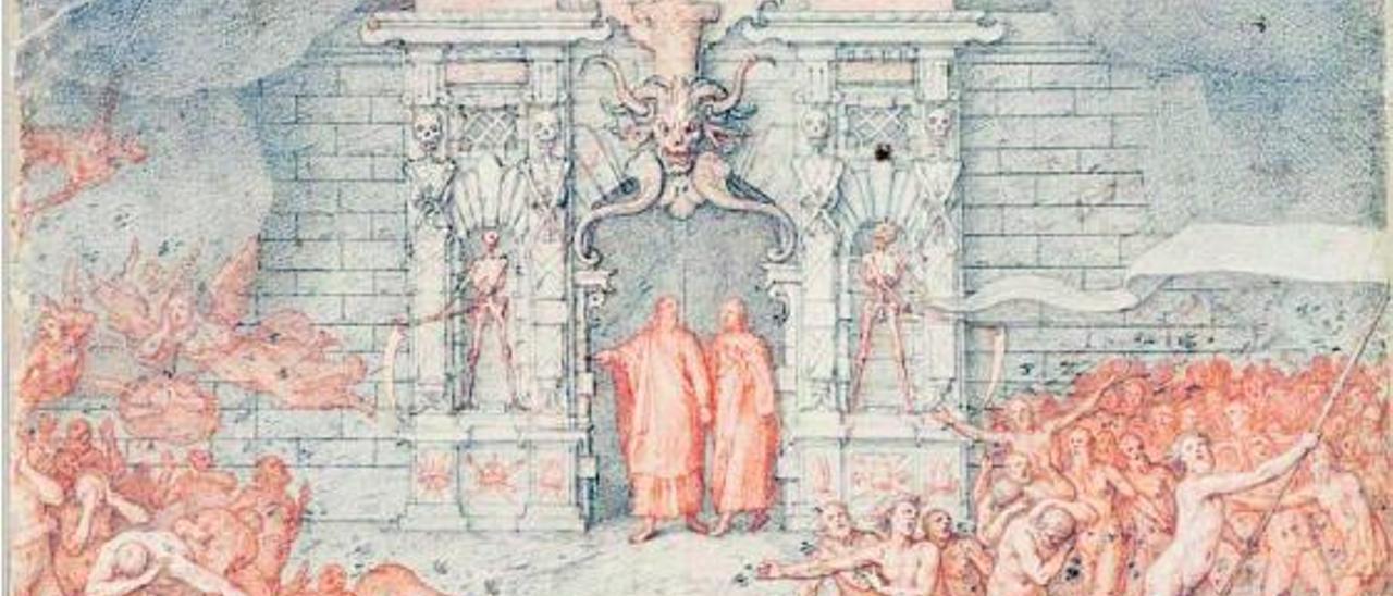 Dante por Botticelli.