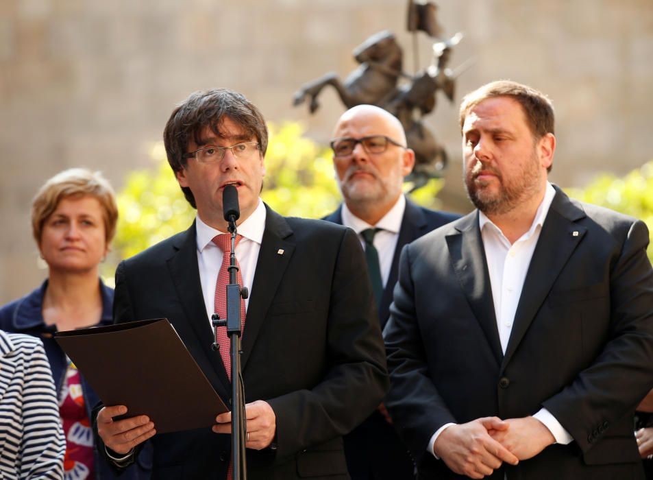 Puigdemont fixa la data i la pregunta del referèndum