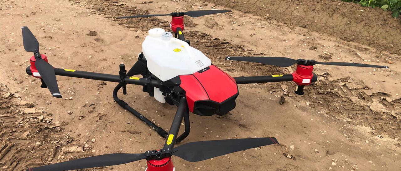 Dron incautado por realizar labores de fumigación sin autorización