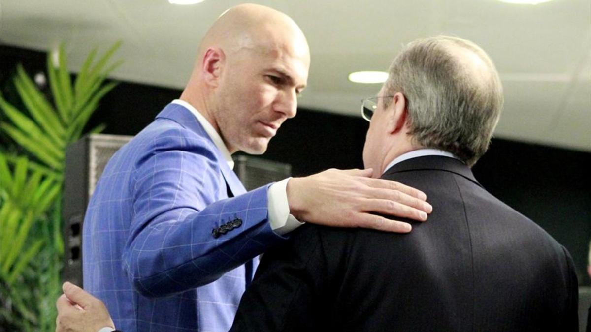 Florentino ha prometido fichajes a Zidane