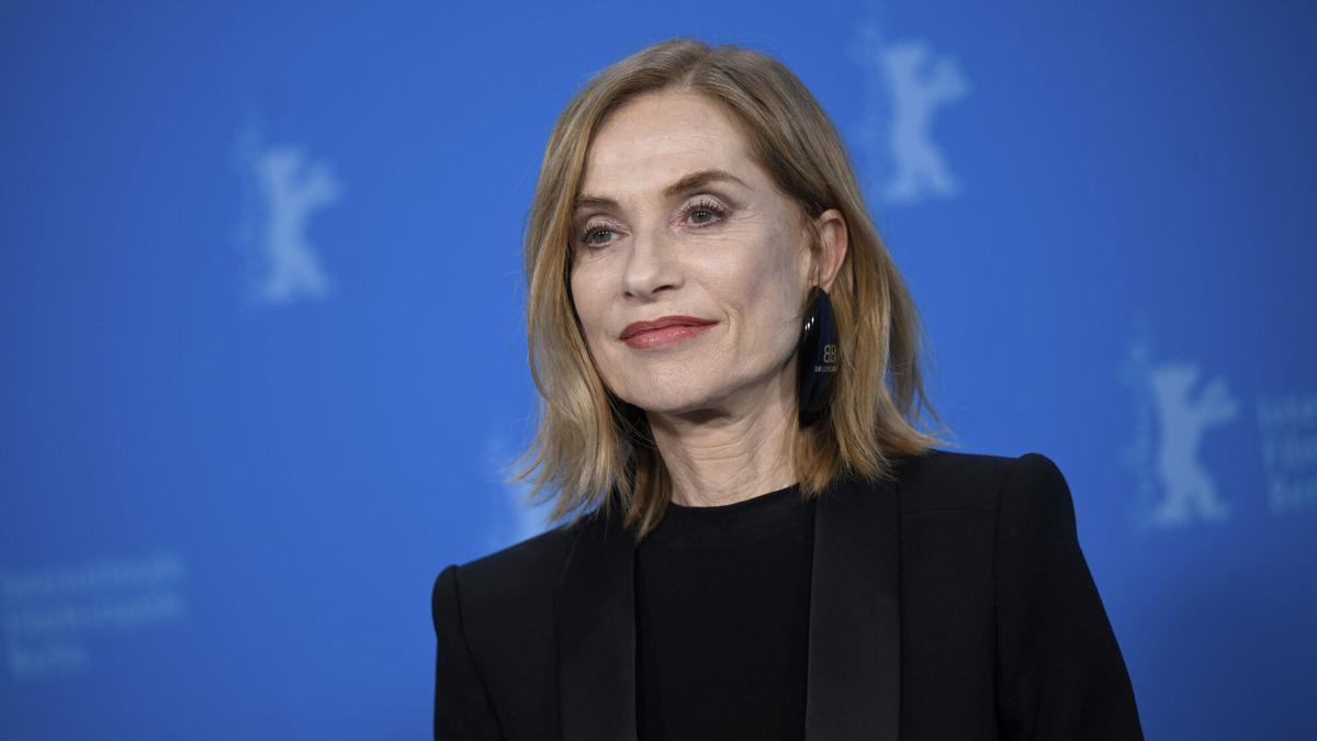La actriz Isabelle Huppert, retratada en la Berlinale.