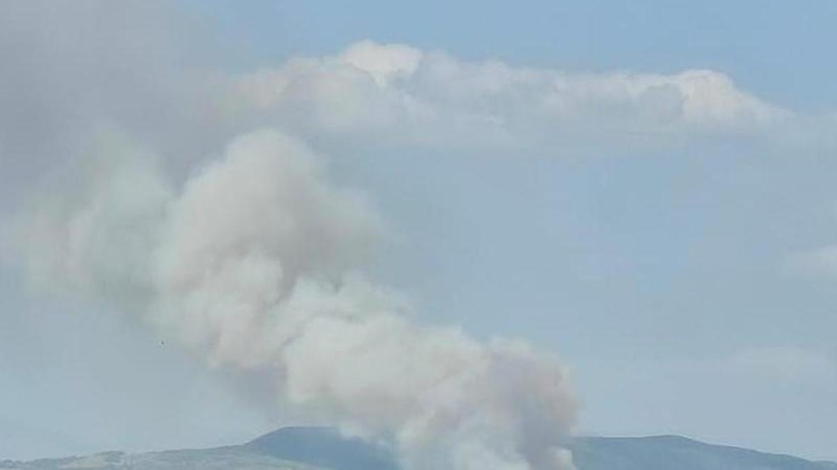 Vídeo | Declarado un incendio forestal de nivel 1 en Gargüera (Cáceres)
