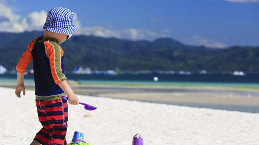 Centenares de niños se pierden anualmente en las playas.