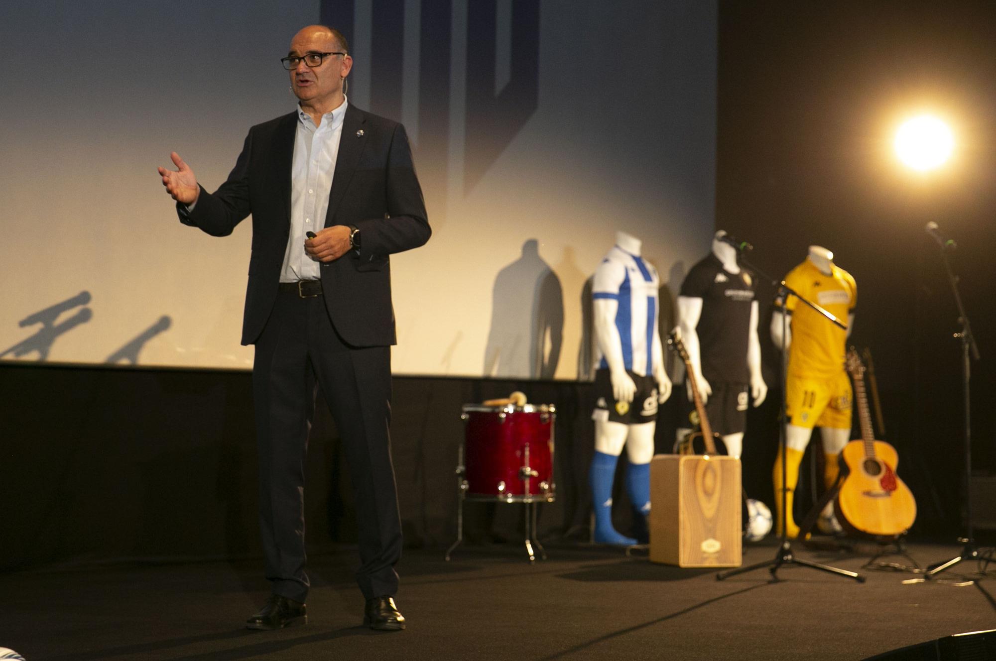 Gala presentación actos del centenario del Hércules CF