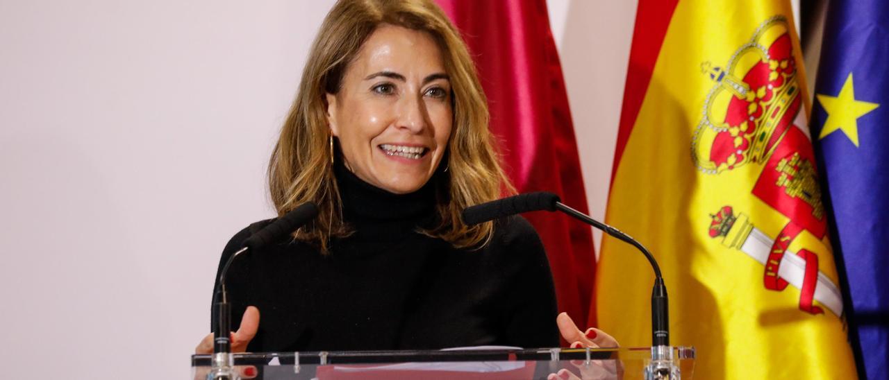 La ministra de Transportes, Raquel Sánchez.