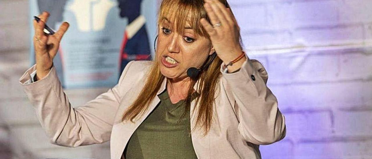 Beatriz Castro, que sostiene que el sector está enfadado.