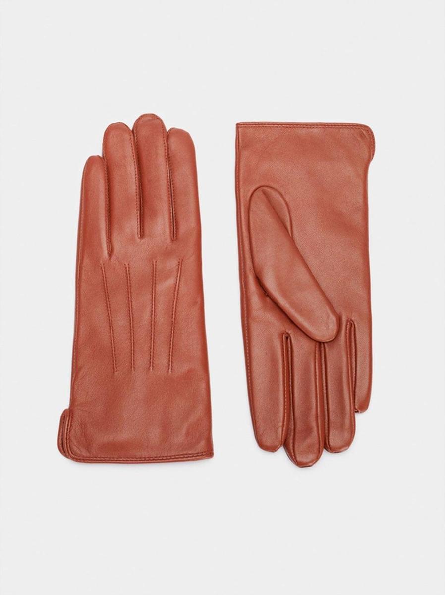 Guantes de piel de Parfois (precio: 19,99 euros)