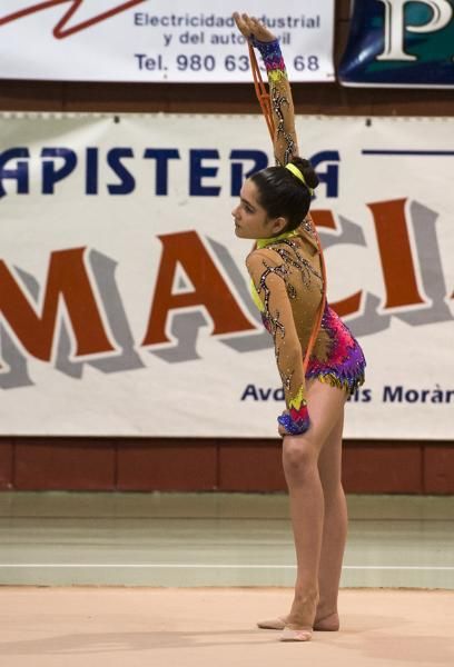 Exhibición de la Escuela de gimnasia rítmica