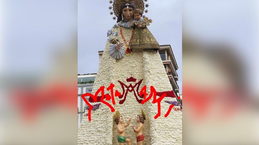 Motomami: El manto de la Virgen une a los fans de Rosalía y las Fallas