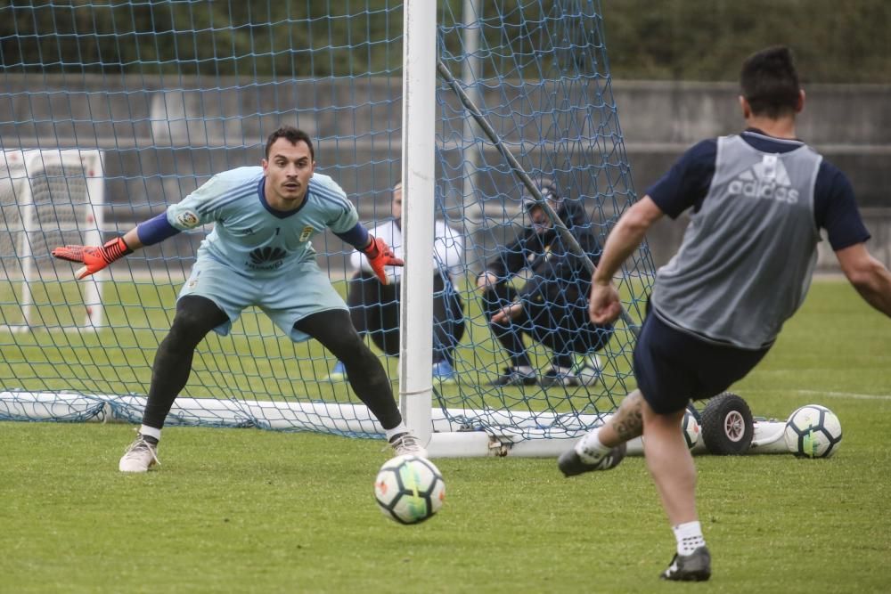 Entrenamiento del Real Oviedo