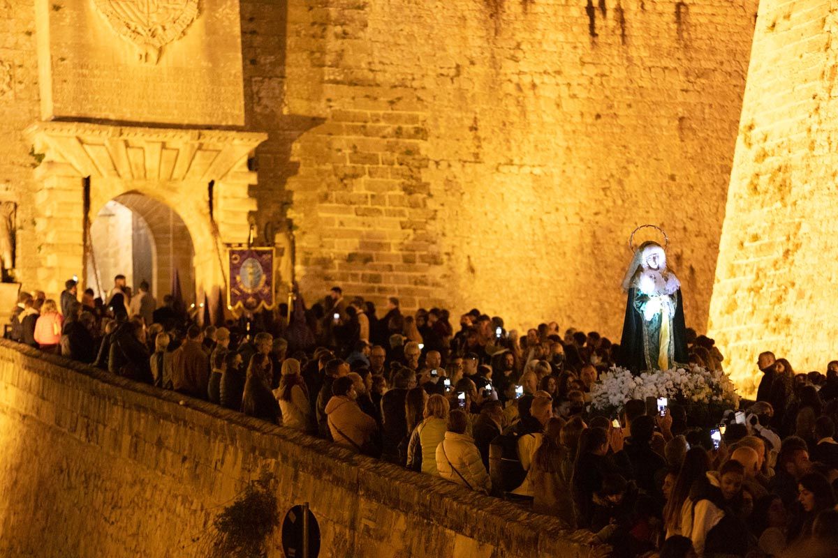 Semana Santa En Ibiza: procesión del Santo Entierro en el Viernes Santo