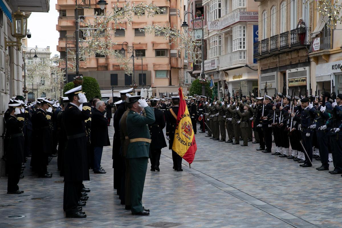 Todas las imágenes de la celebración de la Pascua militar en Cartagena