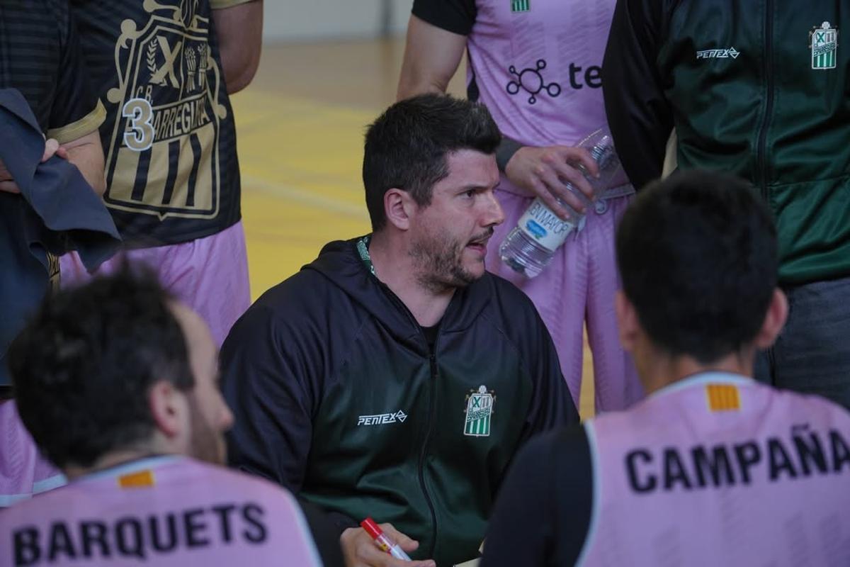 Marc Raventós va agafar el timó de l’equip en la jornada 10 de competició