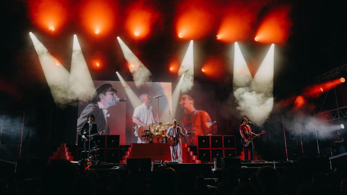 El concert de Teràpia de Shock al festival Vallviva.